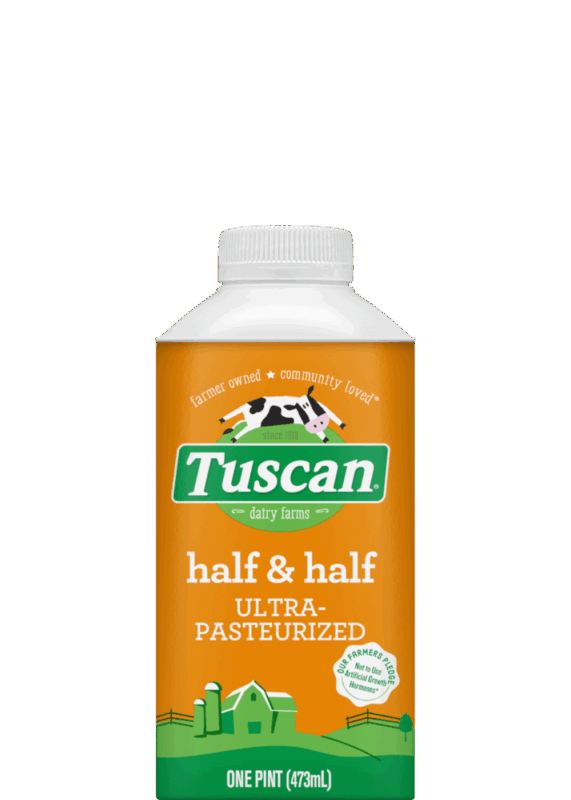 Half & Half Plastic Pint